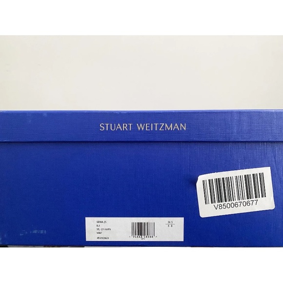 $895 Stuart Weitzman Genna 25 City Black Napa Leather Over The Knee Flat Boots 6 - Picture 14 of 16